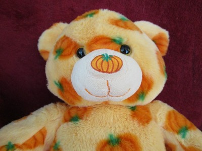 pumpkin pal teddy build a bear