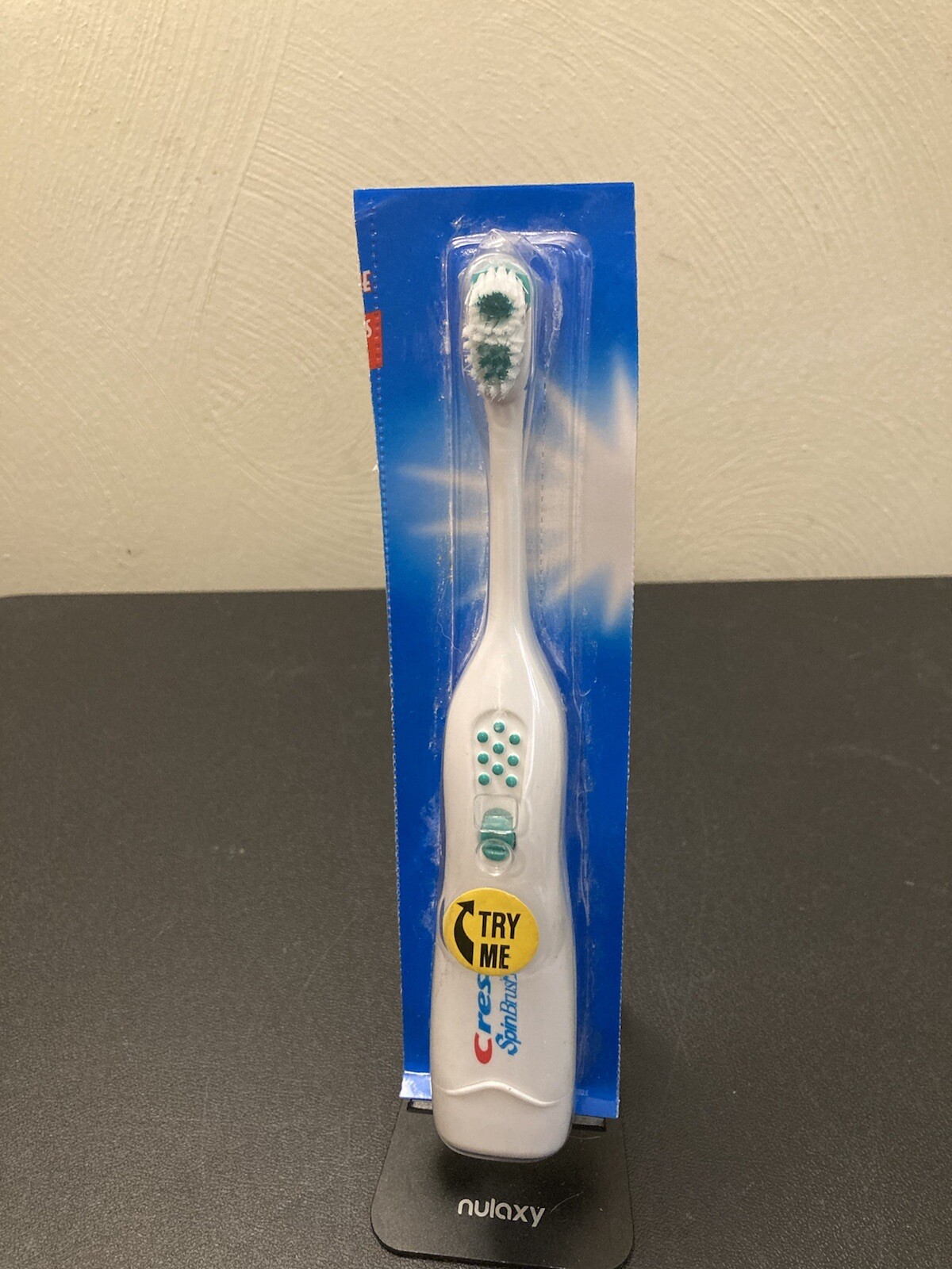 Crest Spinbrush Vtg in Package WORKS Replaceable Battery / B