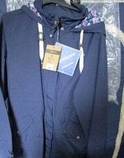 Size 18 Mountain Warehouse NAVY Raincoat -Ladies Waterproof Hooded Raincoat-NWT