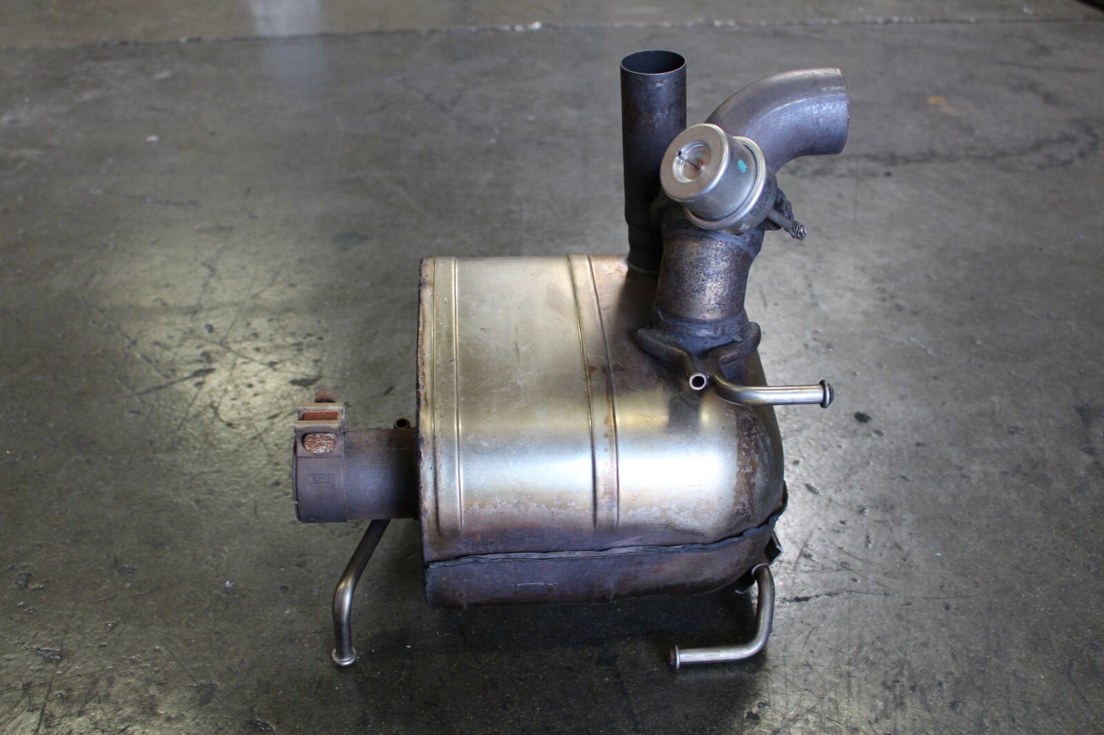 Ferrari 458 Italia, Spider, LH, Left, Rear Muffler, Used, P/N 274959