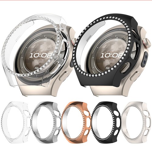 Uhren Shell Hollowed Schutz Hülle Uhren Gehäuse Zubehör für Huawei Watch5 - Photo 4/21