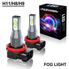 For 2016-2023 Toyota Tacoma 6000K Front LED Fog Light Bulb High Power H11 H8 H16