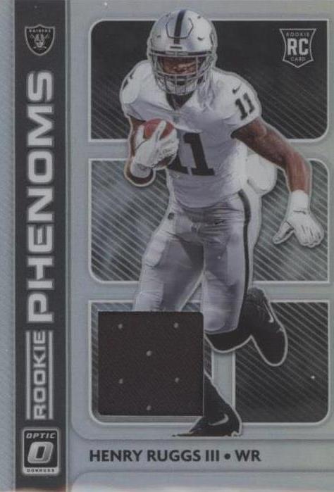 Henry Ruggs Rookie 2020 Panini Donruss Optic - Rookie Phenoms Henry Ruggs III #RP-8 (MEM ...
