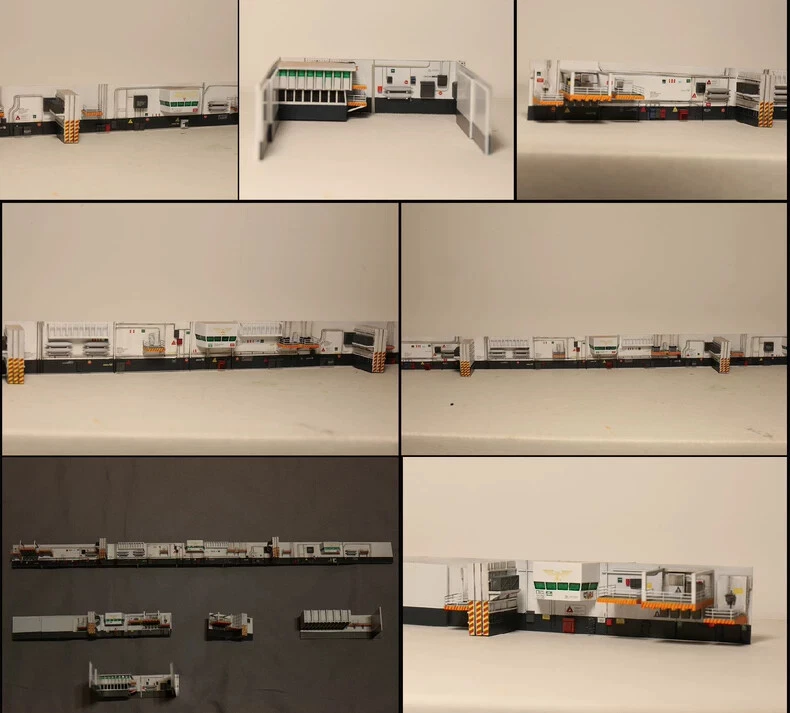 Impreso en 3D 1/350 USS Ford (No hay puerta.) Kit modelo sin pintar Foto 3 de 4