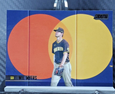 Wil Myers 2021 Stadium Club BLACK FOIL SP #144 - Padres