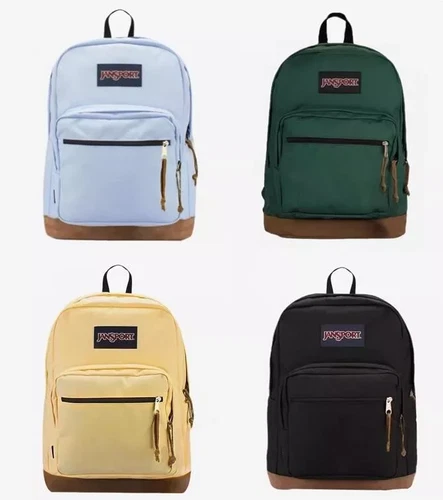 Jansport Cool Student Laptop Backpack Coconut 17inch Large Computer Bag Rucksack - Picture 1 of 50
