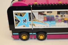 LEGO Friends Pop Star Tour Bus 41106 No Box or Manual Looks Complete