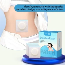 10pcs tigerty Anti Diarrhea Care Patch Abdominal Upset Stomachache Relief Patch