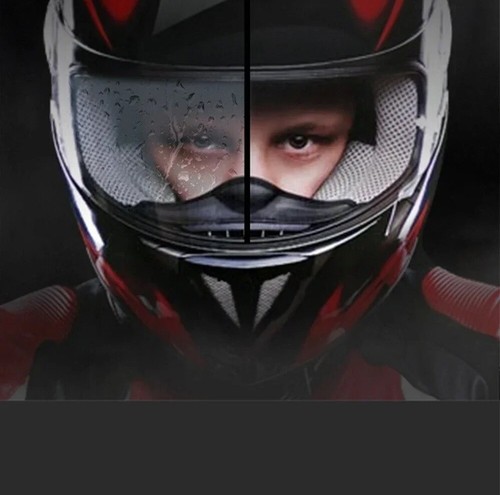 Motorcycle Helmet Anti Fog Film For LS2 FF900 VALIANT ii Pinlock Visor Lens Stic - Foto 3 di 17