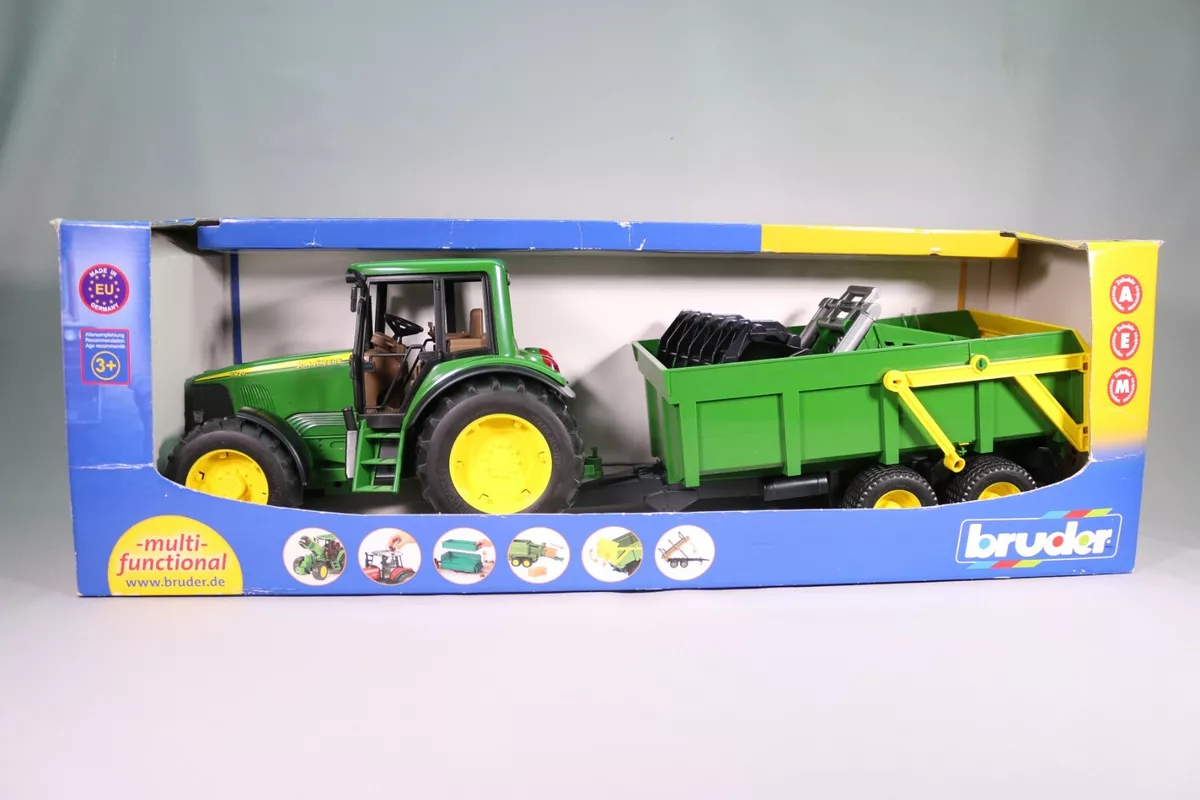 LE1050 BRUDER 01134 1 16 1 16 Tracteur John Deere 6920 remorque