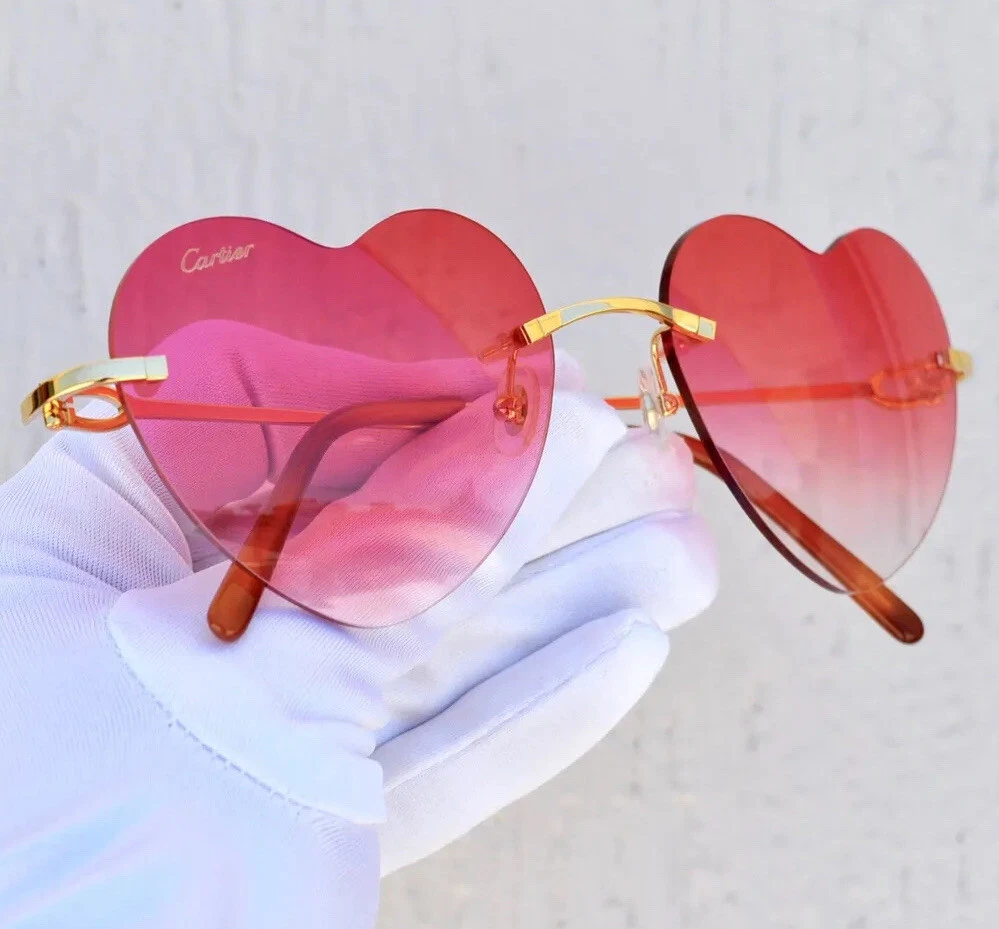 cartier heart glasses