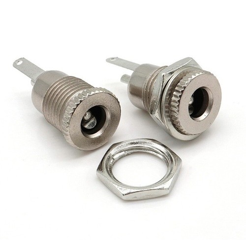 10pcs 5.5 mm x 2.1mm DC Power Jack Socket Female Panel Mount Connector DC 30V 5A - Picture 13 of 14