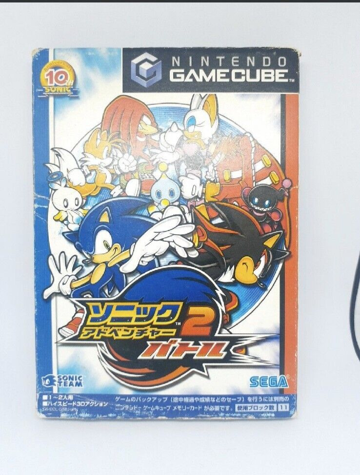 SEGA Sonic Adventure 2 Battle Nintendo Gamecube GC Used Shipping from Japan  GC