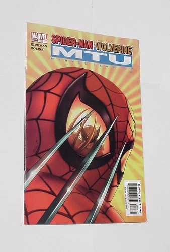 Marvel Team-Up 2 NM 2005 Spider-Man Wolverine Robert Kirkman Walking Dead 1st p