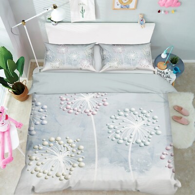 3D Nature Plant Art KEP733 Bed Pillowcases Quilt Duvet Cover Luna