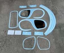 Adesivi Guzzi Ambassador 750 moto nera/rossa -compatibi-grafiche-stickers-decals