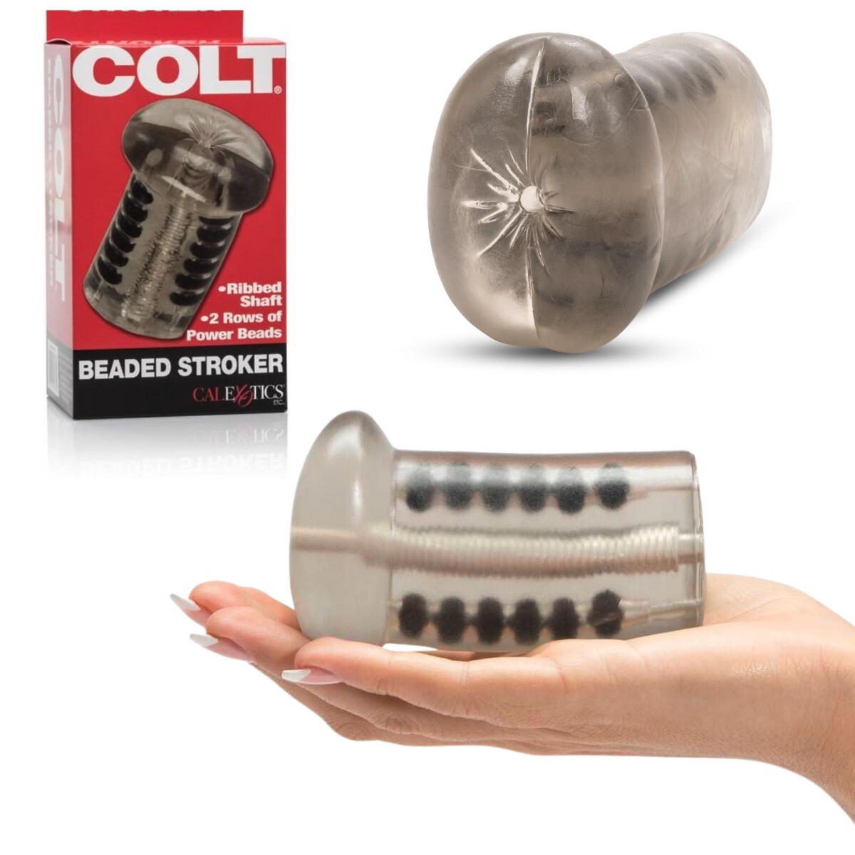 Colt Beaded Anus Ass Stroker Gay Male Masturbator Hand Job Sleeve Anal Sex  Toy | eBay