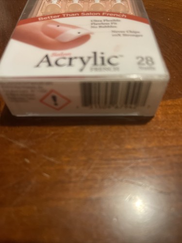 Kiss Salon Acrylic French Nails Glue-On Manicure Petite Length 67942 New KSAP01 - Picture 5 of 5