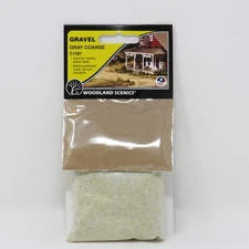 Woodland Scenics 1287 Gray Coarse Gravel Road Country Train Layout Scenery