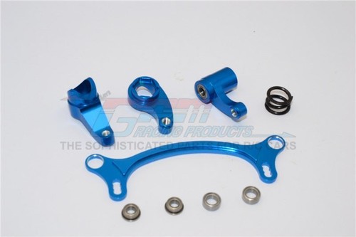 GPM EX048 ALUMINIUM STEERING ASSEMBLY RC AXIAL RACING RC EXO TERRA BUGGY - Picture 8 of 15