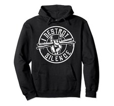 Funny Drummer Hoodie  Musician Gift Percussion Lover Hoodie Pullover Hoodie