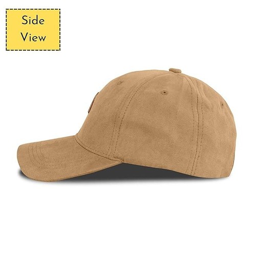 Unisex Faux Suede Baseball Adjustable Cap for Men Women White Pink Yellow grey - Picture 37 of 71