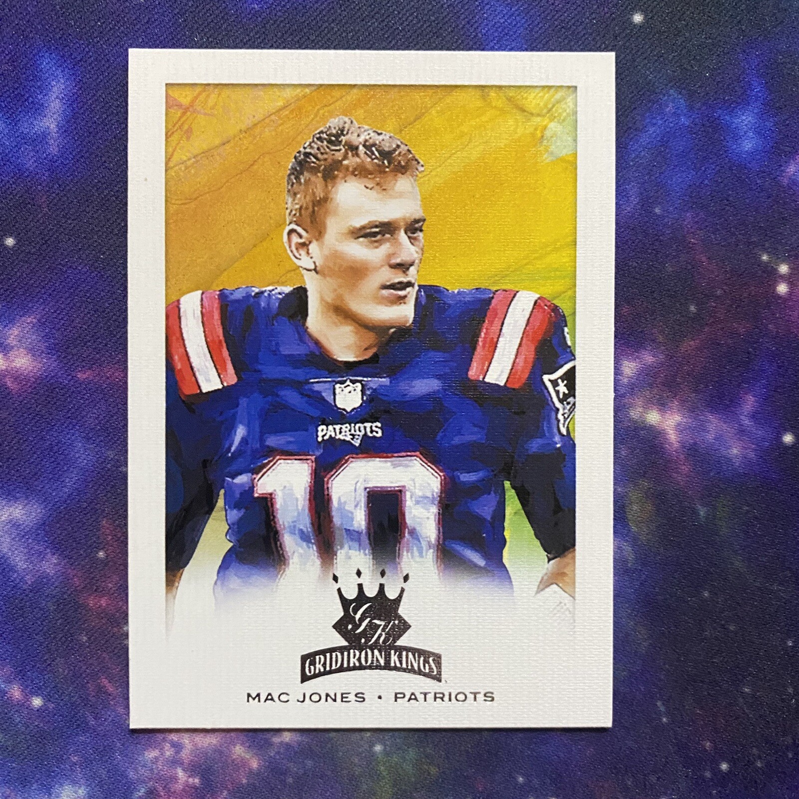 2021 Chronicles Mac Jones Gridiron Kings Rookie Card #GK-5 Patriots RC