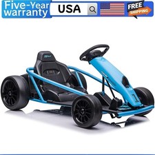   Ride On Toy for Teens 24V Go Kart 9Ah Large Battery 8MPH High Speed Drifting