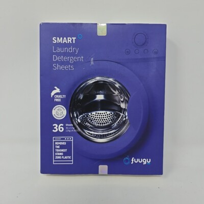 FUUGU Smart Laundry Detergent Sheets 36 Sheets NEW