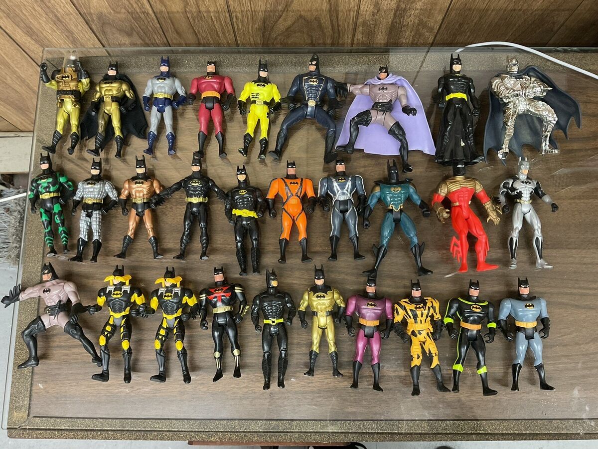 Vintage 90s Kenner Batman Action Figure Collection DC Vintage 90s Kenner Batman Action Figure Collection DC