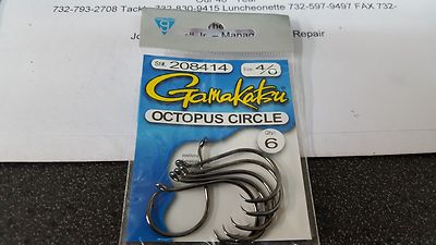 Gamakatsu Octopus Circle Haken 6/0 - Kreishaken Für Meeresangeln