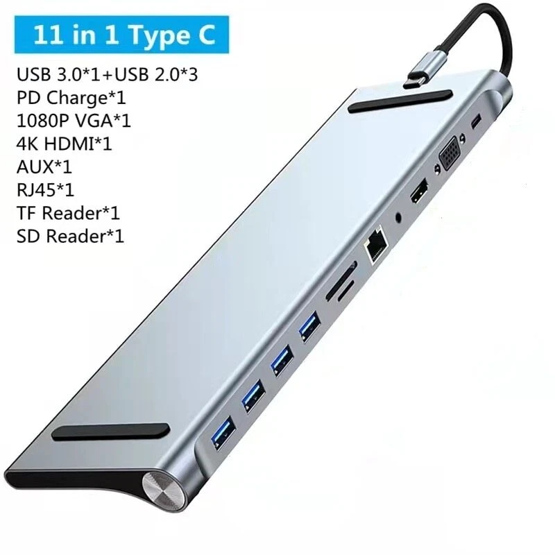 Usb Hub 3 0 Hdmi Usb Type C Splitter Docking Station For Laptop Macbook