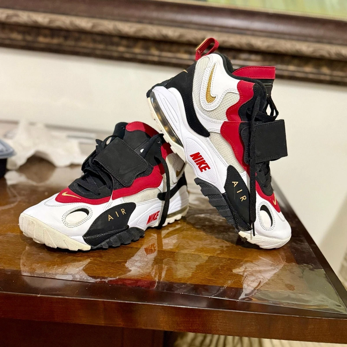 Nike Air Max Speed Turf 2012 49ers for Sale | Authenticity