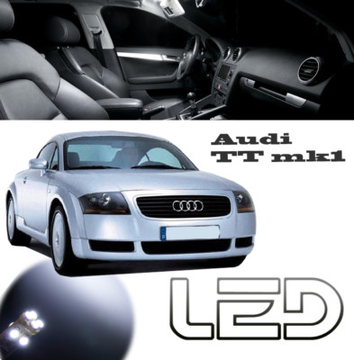 XtremeVision Kit De 8 LED D'intérieur Pour Audi TT 2000-2005 Blanc