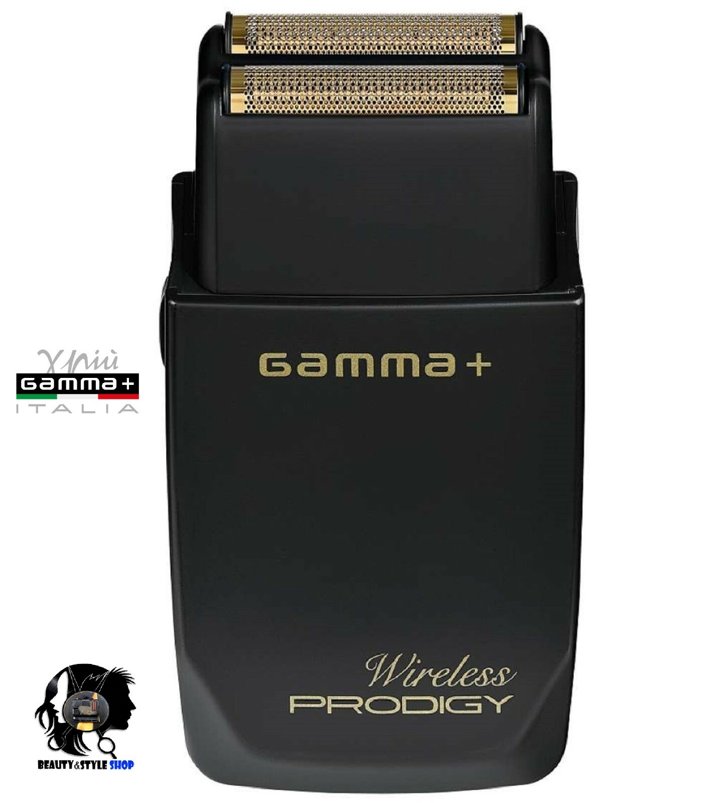GAMMA PIU' RASOIO ELETTRICO FINALE WIRELESS PRODIGY BARBA BASETTE BARBIERE WAHL