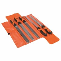 Bahco Ergo Feilensatz 5-Teilig 250 Mm Hieb 2 In Rolltasche
