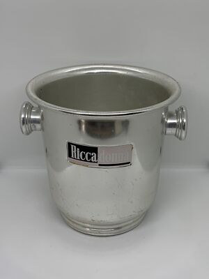 Vintage Ricca Donna Spumante Aluminium Ice Bucket