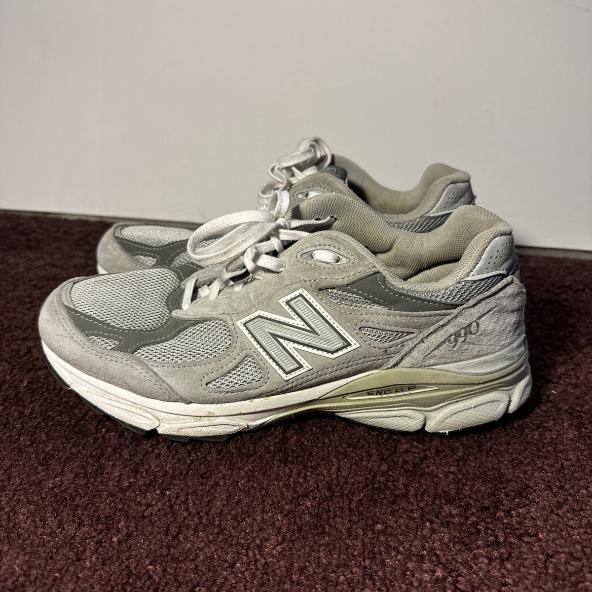 Size 9 - New Balance 990v3 Made In USA Grey W for sale