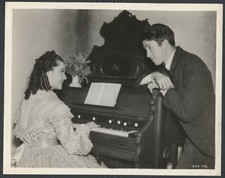 ANN RUTHERFORD JAMES STEWART Of Human Hearts '38 PIANO ORGAN