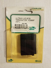 Cables Unlimited SCS-7960 ULTRA3 LVD SCSI HDB68 Female Internal Terminator