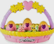hatchimals colleggtibles basket with 6 hatchimals colleggtibles