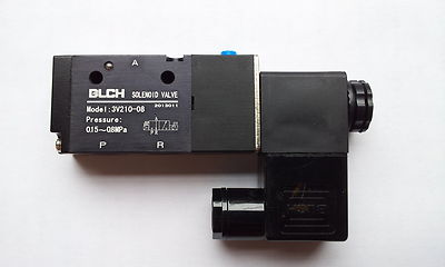 Pneumatik Ventil 3/2  IG1/4'' 12 Volt ET3V210-08-12VDC-BLCH