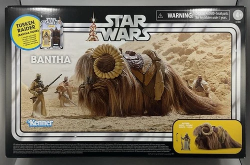 Star Wars Vintage Collection Bantha w/ Carded Tusken Raider (Rider) Sealed 3.75