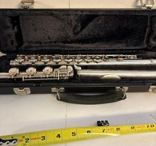 Pristine Armstrong 303B Intermediate Flute - Solid Silver Head, Open Hole, BFoot