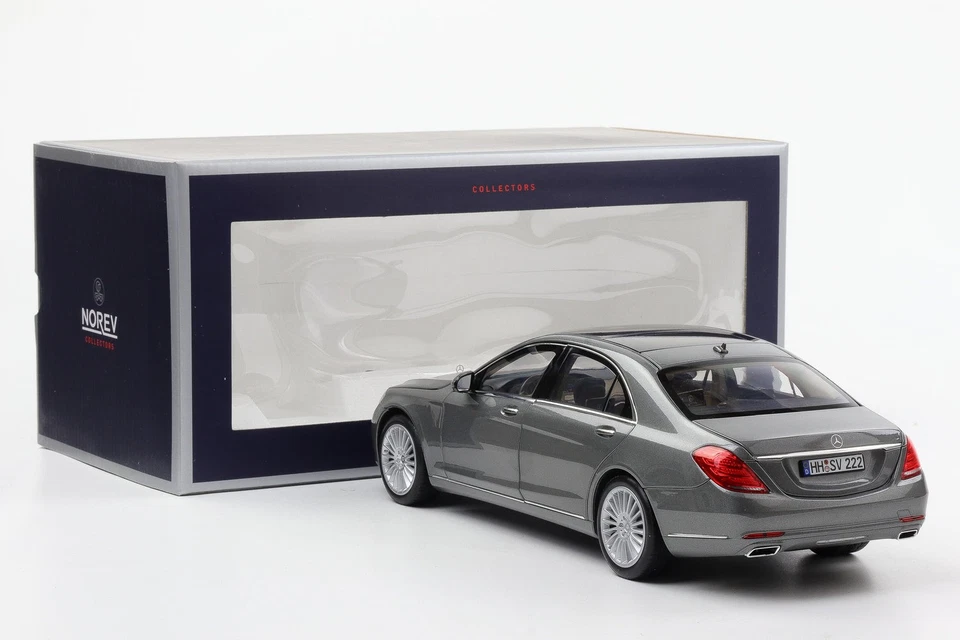 1:18 Mercedes-Benz S-Class V222 2013 Argento Metallizzato Norev 183481 - Immagine 3 di 4