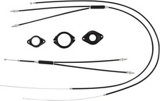 BMX Bike Brake Cable Set Gyro Brake Cables Front and Rear Brake Set Bicycle Brak