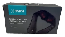 Naipo Shiatsu Back and Neck Massager with Heat Deep Neck & Shoulder