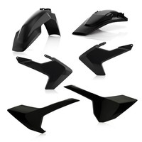 Acerbis Plastik-Kit Husqvarna TC 125/250, FC 250/350/450 16-18, Schwarz