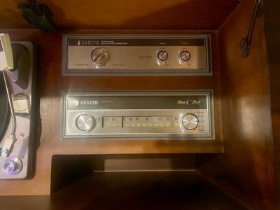 Mid Century Stereo Record Tube Console by Zenith 1965 - MN2604