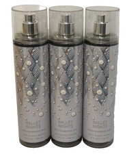 3 Pack Bath  Body Works BALLET NIGHTS Fine Fragrance Mist SPRAY
